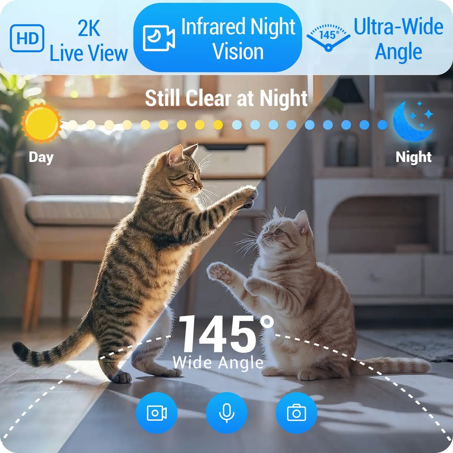 Frienhund Smart Pet Feeder with Dual Camera Options – 7L Capacity, 1080P HD Monitoring, Night Vision, App Control, Timed Feeding, and Dual Stainless Steel Bowls for Multi-Pet Homes