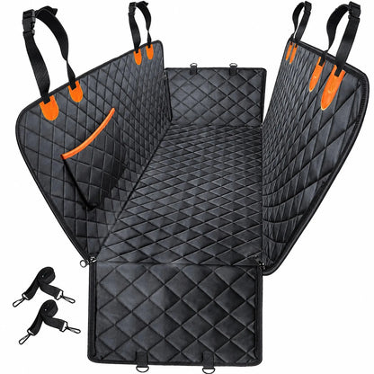 Premium Waterproof Dog Car Seat Cover - Universal Fit, Scratch-Resistant, Non-Slip, Washable Pet Travel Mat for All Seasons